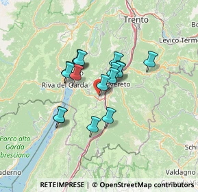 Mappa 38065 Mori TN, Italia (9.75059)
