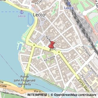 Mappa Via Costituzione, 25, 23900 Lecco, Lecco (Lombardia)