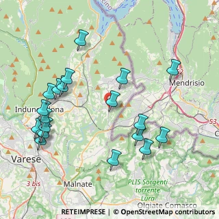 Mappa Via dei Gelsi, 21059 Viggiù VA, Italia (4.584)