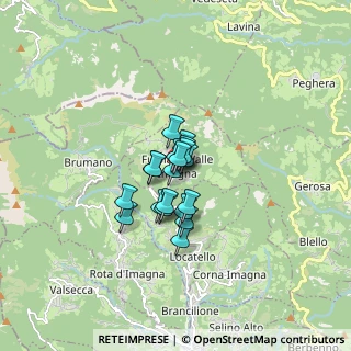 Mappa Piazza Europa, 24030 Fuipiano Valle Imagna BG, Italia (0.87368)