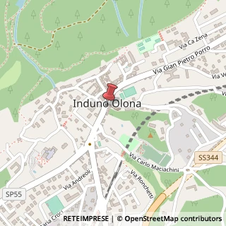 Mappa Piazza Papa Giovanni XXIII, 4, 21056 Induno Olona, Varese (Lombardia)
