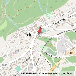 Mappa Piazza Giovanni Xxiii Papa, 4, 21056 Induno Olona, Varese (Lombardia)