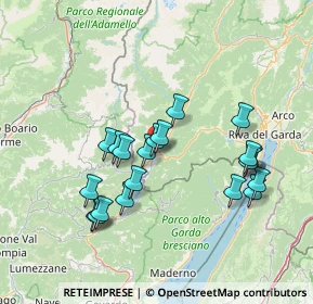 Mappa Via di Vil, 38089 Storo TN, Italia (13.717)