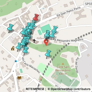 Mappa Via Giuseppe Gritti, 21056 Induno Olona VA, Italia (0.09615)