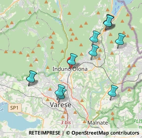 Mappa Via Giuseppe Gritti, 21056 Induno Olona VA, Italia (4.27)