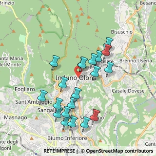 Mappa Via Giuseppe Gritti, 21056 Induno Olona VA, Italia (1.8285)