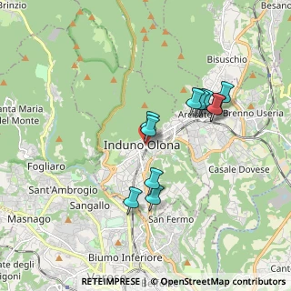 Mappa Via Giuseppe Gritti, 21056 Induno Olona VA, Italia (1.57091)