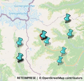 Mappa Via dei Walser, 13021 Alagna Valsesia VC, Italia (7.655)