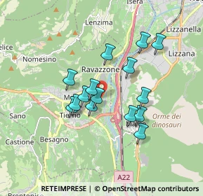 Mappa Località II Seghe, 38065 Mori TN, Italia (1.402)