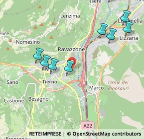 Mappa Località II Seghe, 38065 Mori TN, Italia (2.8475)