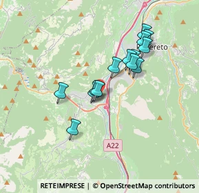 Mappa Località II Seghe, 38065 Mori TN, Italia (2.97143)