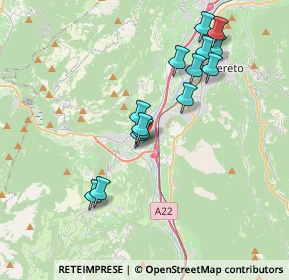 Mappa Località II Seghe, 38065 Mori TN, Italia (3.43071)