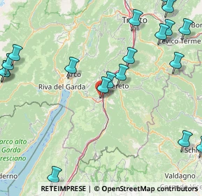 Mappa Località II Seghe, 38065 Mori TN, Italia (22.96789)