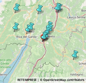 Mappa Località II Seghe, 38065 Mori TN, Italia (13.39857)