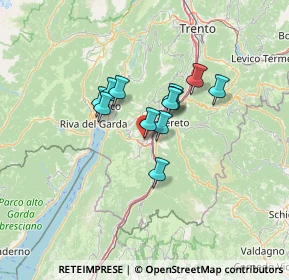 Mappa Piazza B. Malfatti, 38065 Mori TN, Italia (8.77833)