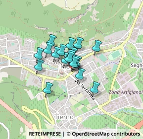 Mappa Piazza B. Malfatti, 38065 Mori TN, Italia (0.2375)