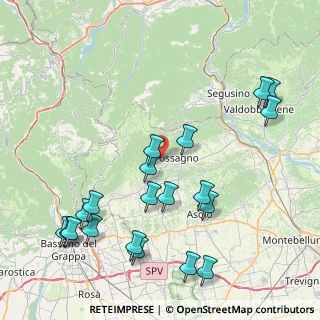 Mappa Via Europa, 31054 Possagno TV, Italia (9.76)