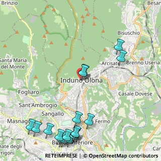 Mappa Via Porro Giampiero, 21056 Induno Olona VA, Italia (2.89647)
