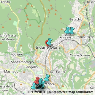 Mappa Via Porro Giampiero, 21056 Induno Olona VA, Italia (3.4955)