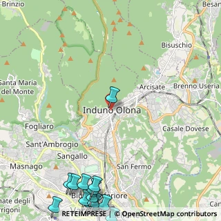 Mappa 9 Via Porro Giampiero, 21056 Induno Olona VA, Italia (3.67643)