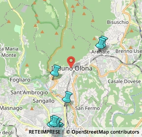 Mappa 9 Via Porro Giampiero, 21056 Induno Olona VA, Italia (3.38765)