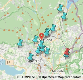 Mappa Via Porro Giampiero, 21056 Induno Olona VA, Italia (3.50467)