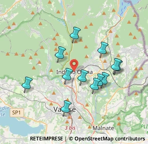 Mappa Via Porro Giampiero, 21056 Induno Olona VA, Italia (3.26083)