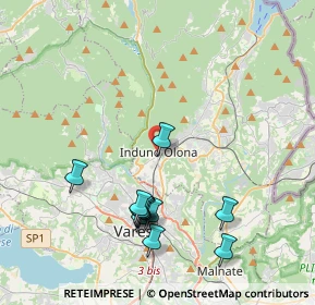 Mappa 9 Via Porro Giampiero, 21056 Induno Olona VA, Italia (4.05)