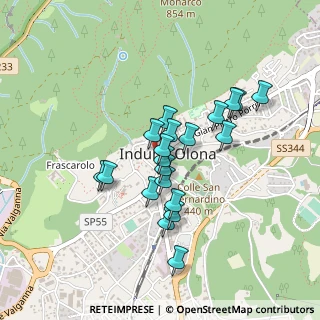 Mappa Via Porro Giampiero, 21056 Induno Olona VA, Italia (0.3525)