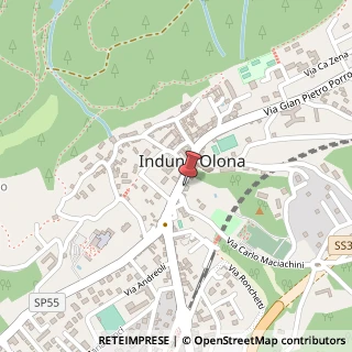 Mappa Via Gian Pietro Porro, 46, 21056 Induno Olona, Varese (Lombardia)