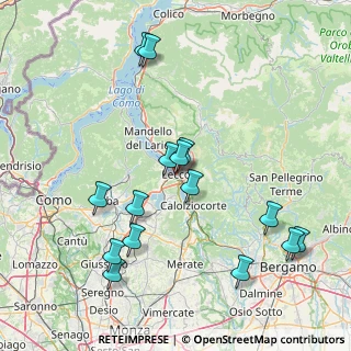 Mappa Viale della Costituzione, 23900 Lecco LC, Italia (16.86733)