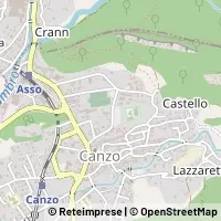 Mapa Canzo