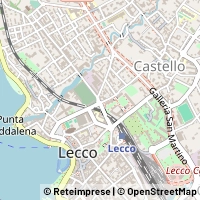 Mapa Lecco