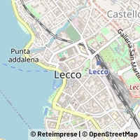 Mapa Lecco