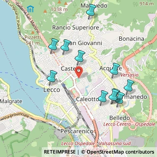 Mappa Via Don Giovanni Pozzi, 23900 Lecco LC, Italia (1.03)