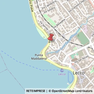 Mappa Lungolario Luigi Cadorna, 12, 23900 Lecco, Lecco (Lombardia)
