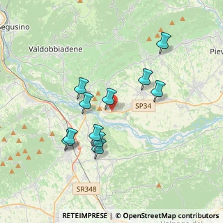 Mappa Via g.Marconi, 31020 Vidor TV, Italia (3.35273)