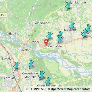 Mappa Via g.Marconi, 31020 Vidor TV, Italia (2.76917)