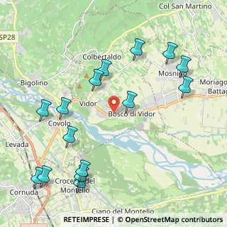Mappa Via g.Marconi, 31020 Vidor TV, Italia (2.496)