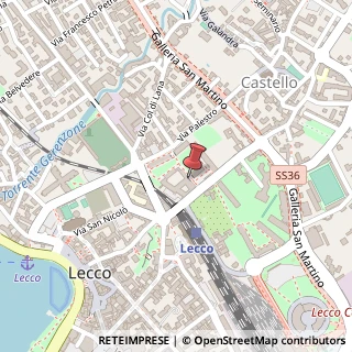 Mappa Corso Giacomo Matteotti, 5, 23900 Lecco, Lecco (Lombardia)