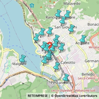 Mappa Via Giovan Battista Grassi, 23900 Lecco LC, Italia (0.7865)