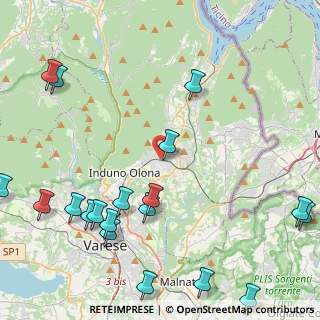 Mappa Via Gaetano Crugnola, 21051 Arcisate VA, Italia (6.084)