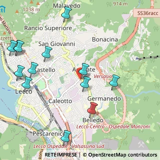 Mappa Via Montegrappa, 23900 Lecco LC, Italia (1.30077)