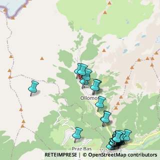 Mappa Localita' Voneces, 11010 Ollomont AO, Italia (2.956)