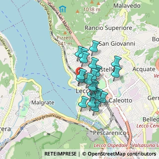 Mappa Via Luciano Manara, 23900 Lecco LC, Italia (0.584)