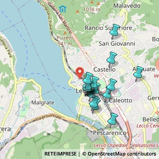 Mappa Via Luciano Manara, 23900 Lecco LC, Italia (0.76556)