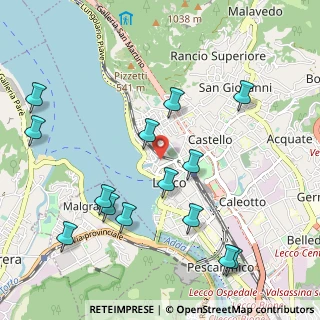 Mappa Via Luciano Manara, 23900 Lecco LC, Italia (1.16714)