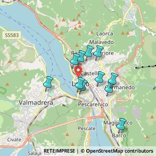 Mappa Via Luciano Manara, 23900 Lecco LC, Italia (1.44364)