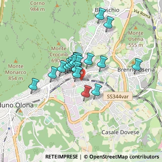 Mappa Via Torni, 21051 Arcisate VA, Italia (0.629)