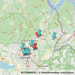 Mappa Via Torni, 21051 Arcisate VA, Italia (3.85273)